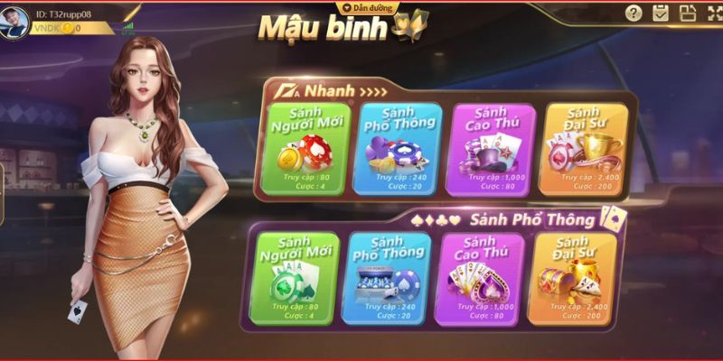 Bí quyết chơi Mậu Binh thành công