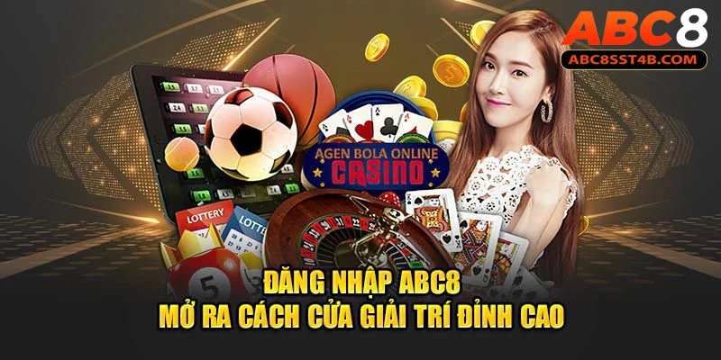 Nhập dữ liệu chính xác để đăng nhập ABC8 thành công